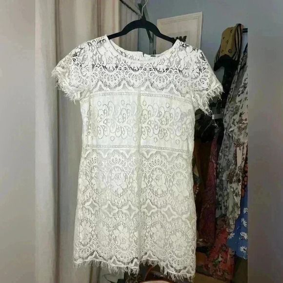 Free People Short Lace Dress size 0 - Picture 1 of 6